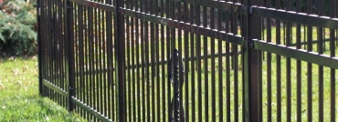 Ornamental Fence Offers Curb Appeal