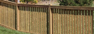 Rail Cedar Picket Fence