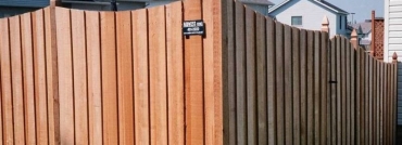 Batten Wood Privacy Fence