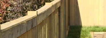 King Style Wood Fence Offers Privacy