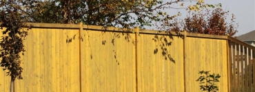 Versatile King Style Wood Fence