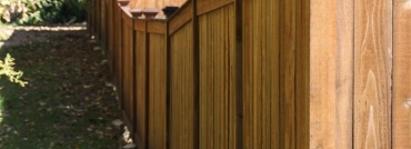 King Style Wood Privacy Fence