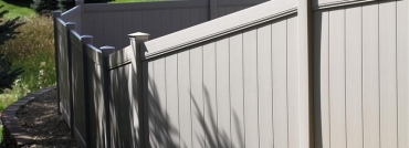 Vinyl Privacy Fence Adaptable