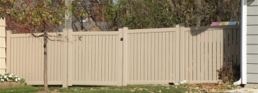 PVC Fence Good Alternative to Wood