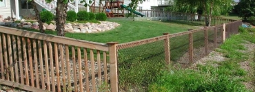 California Style Chain Link Fence