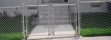 Chain Link Fencing Gates