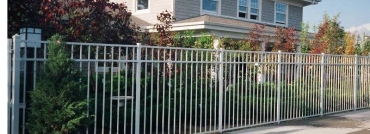 3 Rail Ornamental Iron Fence