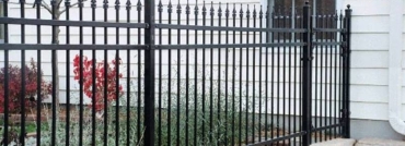 Ornamental Iron Fence Is Elegant Option