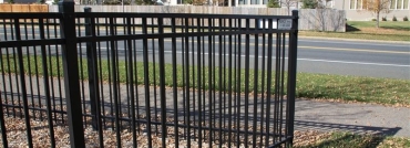 Iron Fence Offers Curb Appeal