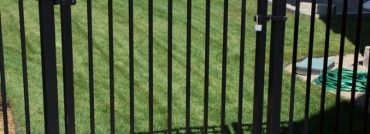 Iron Fence With Gate
