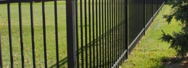 Iron Fence Offers Curb Appeal