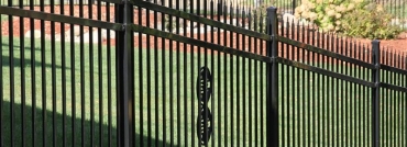 3 Rail Ornamental Fence Stylish