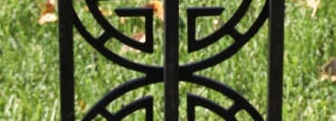 3 Rail Ornamental Iron Fence