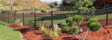 Iron Fence Offers Curb Appeal
