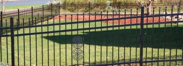 Ornamental Iron Fence Is Elegant Option