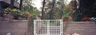Ornamental Iron Fence Gate