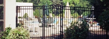 Iron Fence and Gate