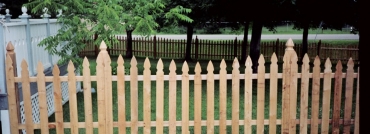 French Gothic Cedar Fence