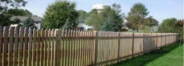 French Gothic Cedar Fence