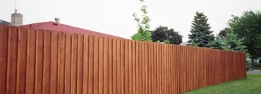 Batten Wood Privacy Fence