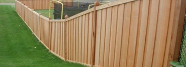 Batten Wood Privacy Fence