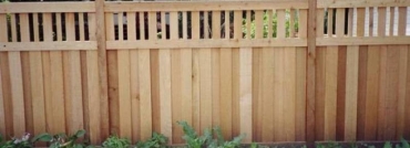 Lattice Top Cedar Privacy Fence