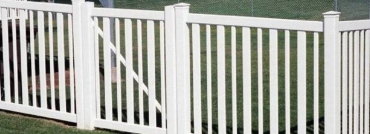 PVC Fence With Gate