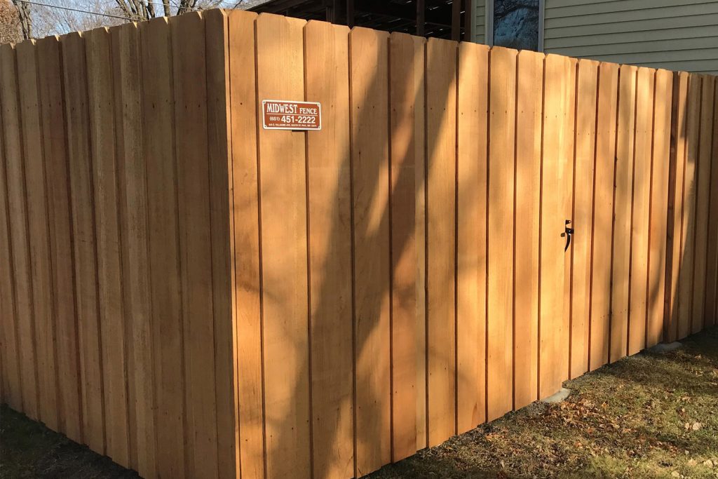 Batten Board Cedar fence image