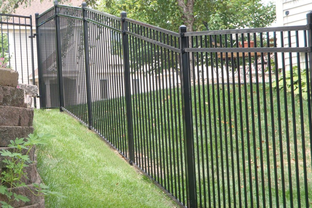 ornamental iron fence image
